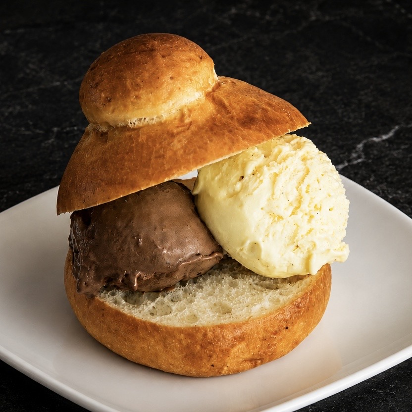 BRIOCHE CON GELATO